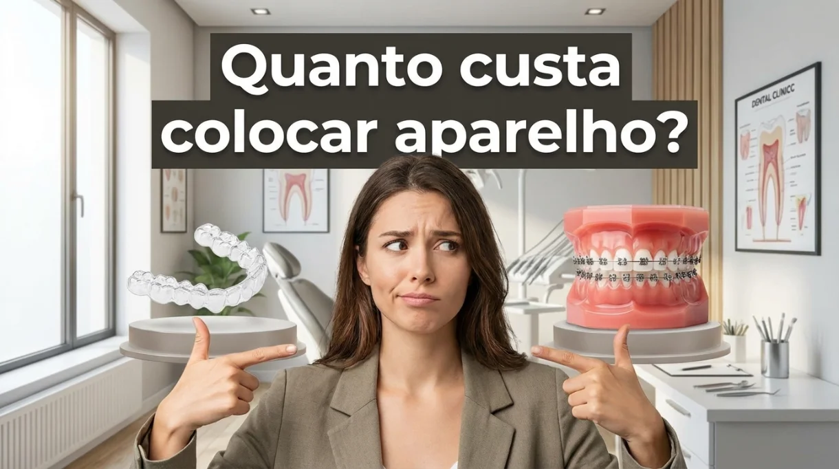 custo de aparelho convencional x invisalign em 2026